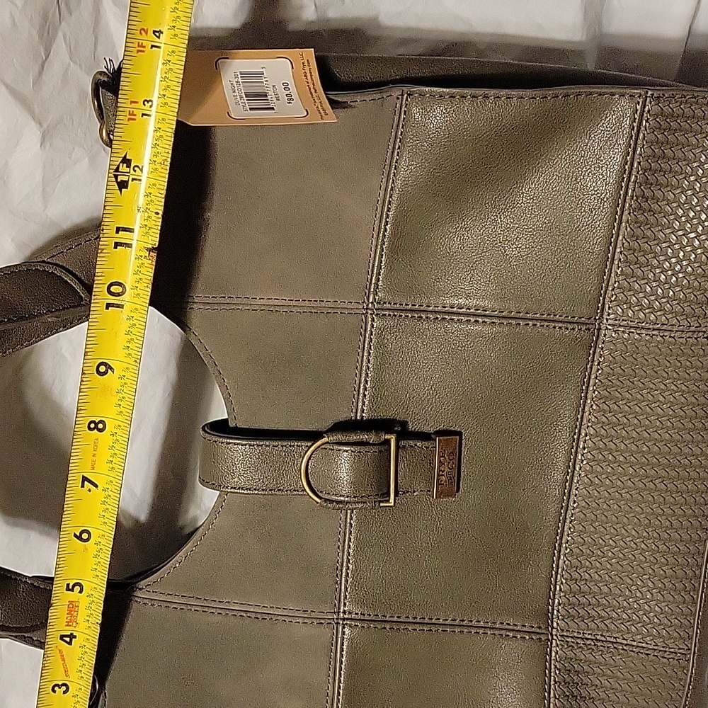 Frye And CO Womens Tote Large Handbag Weston Olive Night NWT - Picture 2 of 4